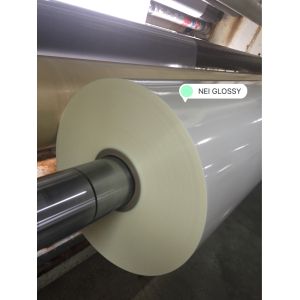Width Up To 1650 Mm PET Thermal Lamination Film with EVA Layer Glue for Digital Printing Lamination