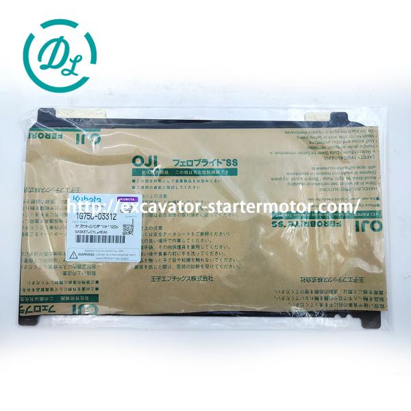 EexcavaStart Kubota D1703 Engine Cylinder Head Gasket 1G750-03312 16487-03310