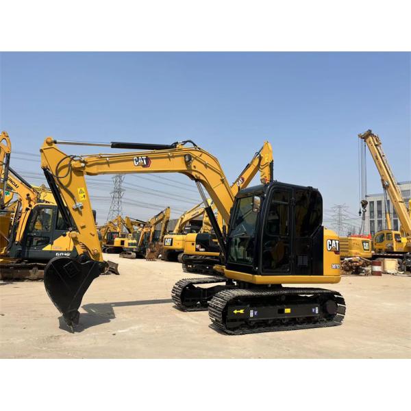 7 тонн Подержанный мини-экскаватор CAT 307E2 Caterpillar 305 306 307 Экскаваторы с ползучей ручкой