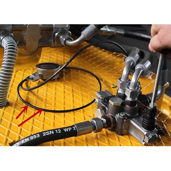 Шланг теста давления гибкого коллектора системы впрыска топлива ПУ ПА11 высокий, 3мм * 7мм