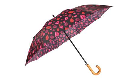 Diamètre ouvert automatique 98cm 23 parapluie en bois de poignée de *8K
