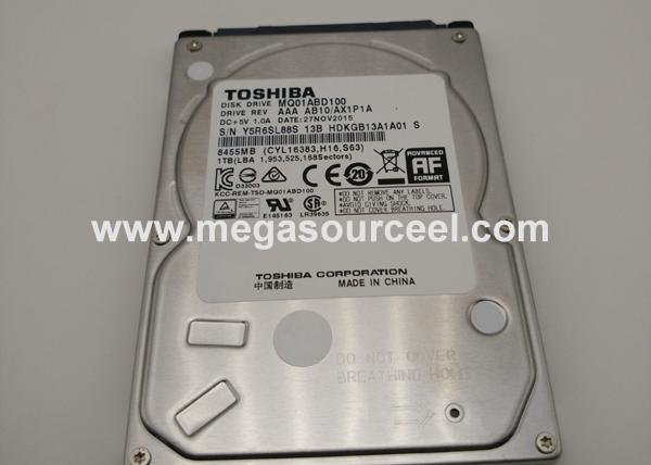 Toshiba 1 TB Internal HD - SATA - 2.8 - 5,400 rpm - MQ01ABD100