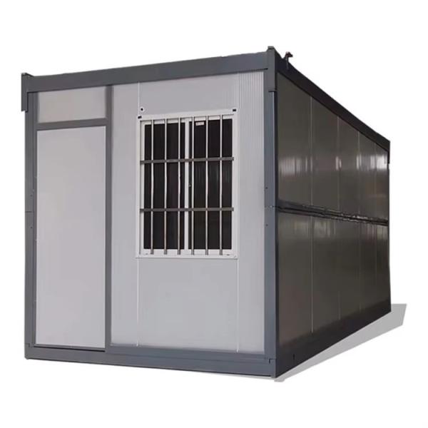 Prefabricado Armazém de aço Casa de painéis de sanduíche Container de embalagem plana de construção rápida