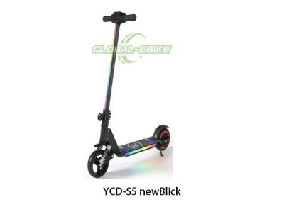 Colorful 6.5 Inch Kids Electric Scooter , 2 Wheel Kick Scooter With Dual Brakes