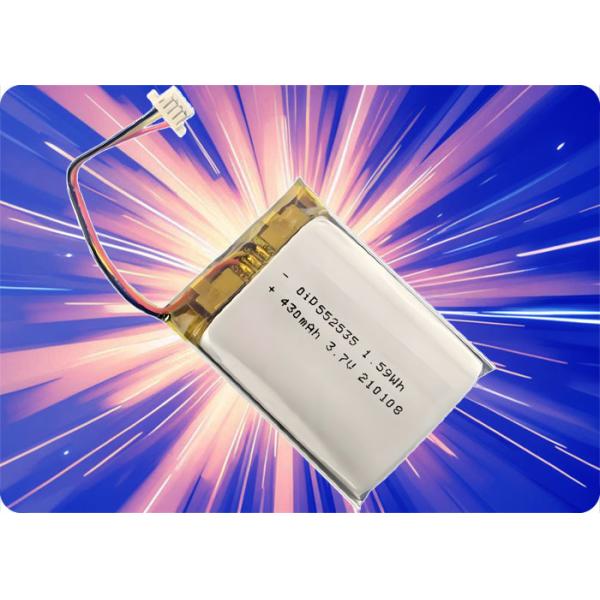 OiD552535N450 3.7V 500mAh 1C Pico de 500 ciclos Batería de iones de litio