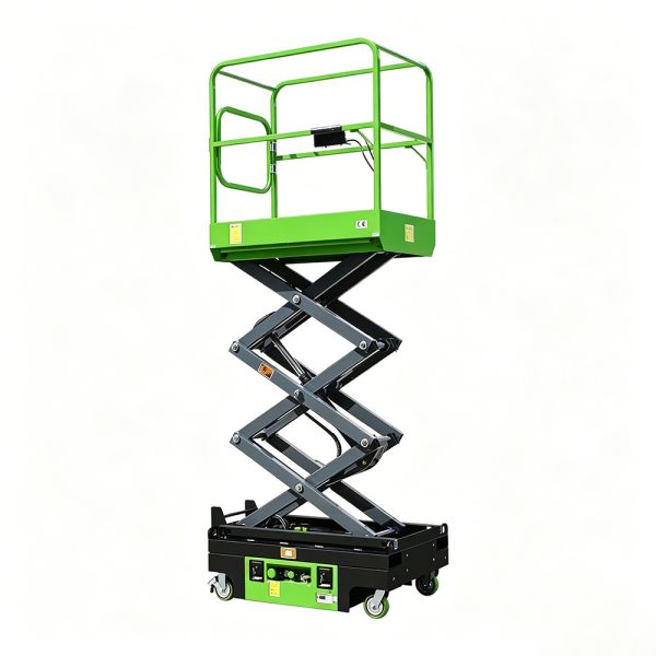 Mobile Scissor Lift Retail Inventory Management Aerial Work Platform