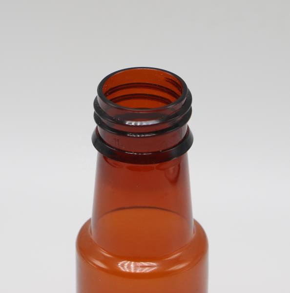 70ml PET Amber Maple Cough Syrup Oral Liquid Bottle Container for Liquid Medicine