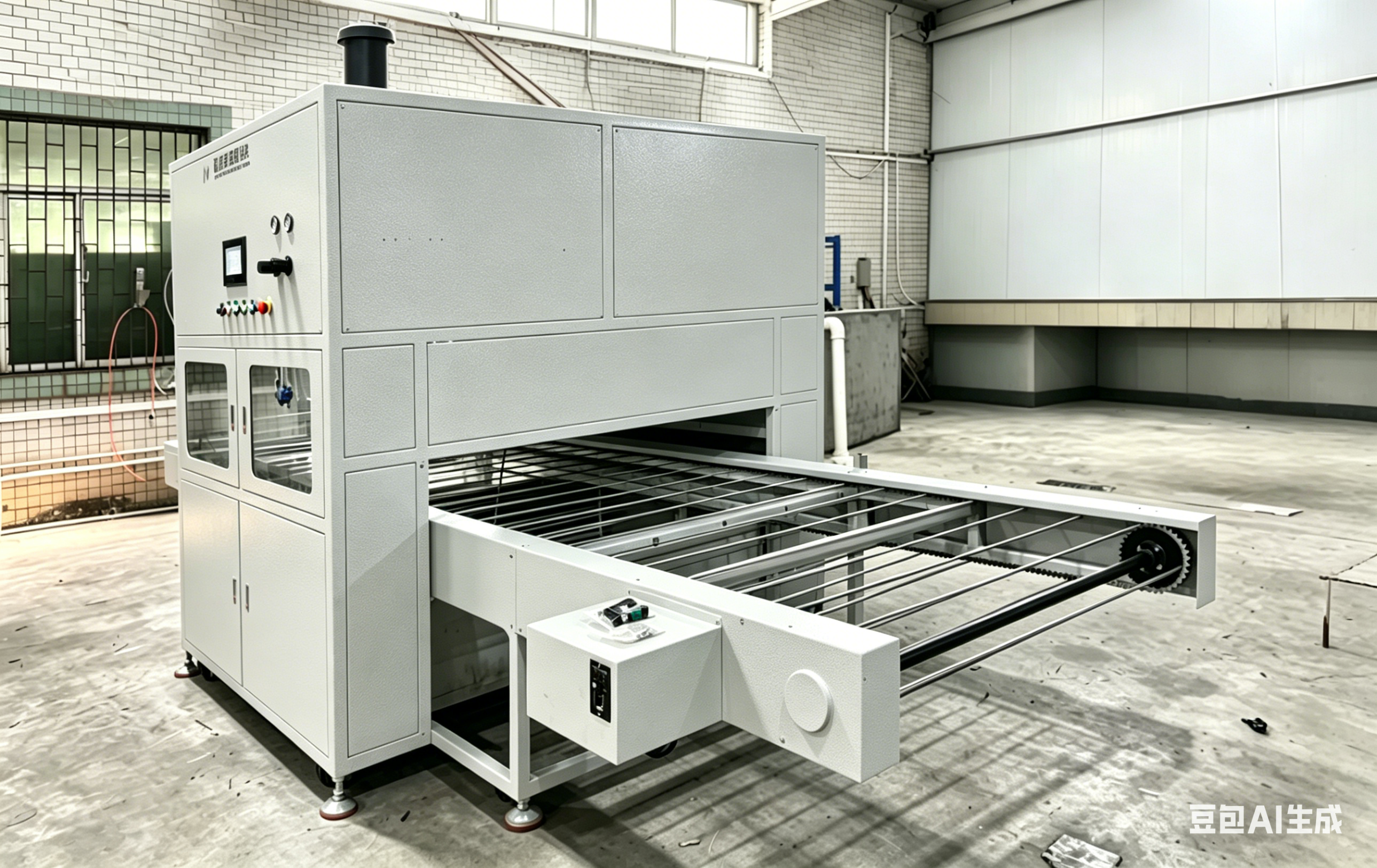800X Automatic Spray Painting Production Line | Dual-Group 4-Gun 360° Rotary Coating Conveyor System