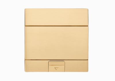 Flip Lid Cover Floor Box Kit 1 Gang Cover Tamper Weather Resistant Receptacle Outlets