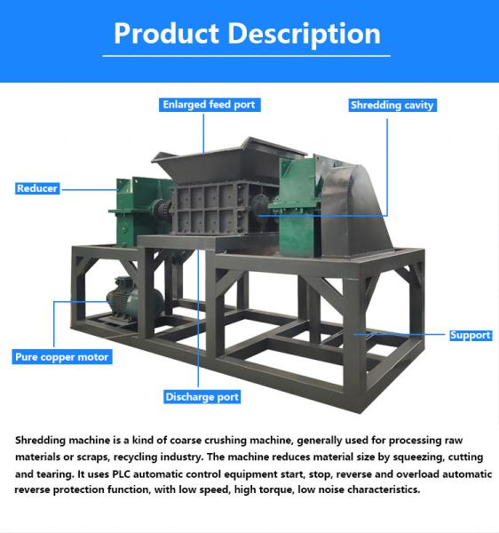 Industrial Fully Automatic Hydraulic Feed Wood Chipper Shredder Machine