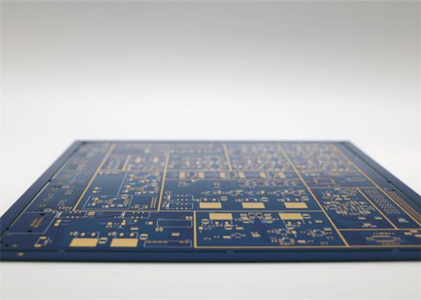 L'appui bleu électronique SMT d'or d'immersion de Silkscreen du panneau 8L de carte PCB d'ordinateur a imprimé le conseil de Citcuit