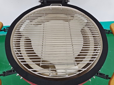 Уголь БАРБЕКЮ бамбуковое Handlle 22 поверхности неба дюйма грилей Kamado звездной керамическое