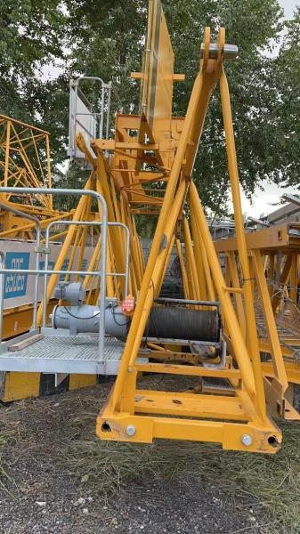 Pointage maximal de 10 tonnes, grue de tour Po Tain 6516 en parfait état de fonctionnement