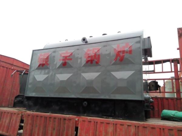 Commercial Wood Fired Steam Boiler , Indoor Wood Boiler Reduce Resource Waste
