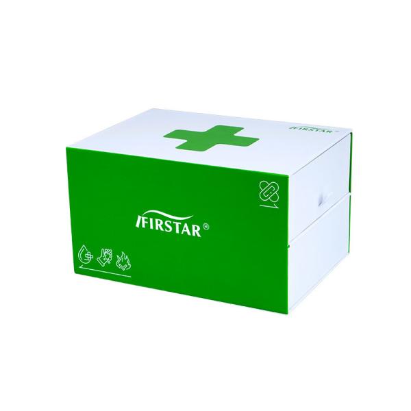 Recycle Cardboard First Aid Kit Boxes For Office Industries Home Vehicle 21*15*12CM