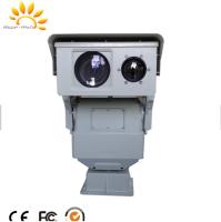 Double caméra thermique de sécurité de haute résolution de pêche avec le système électronique de commande d'IP