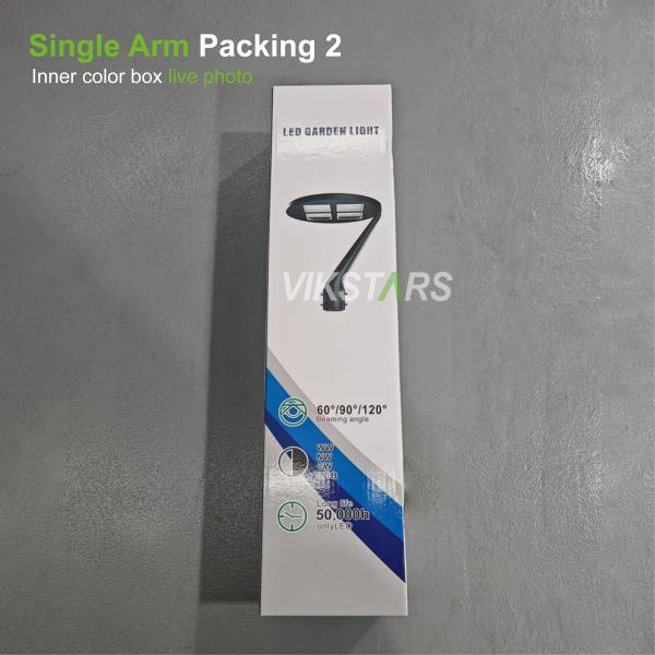 100W LED Garden Street Lights With Double Single Arms For Villas Park Garden Landscape
