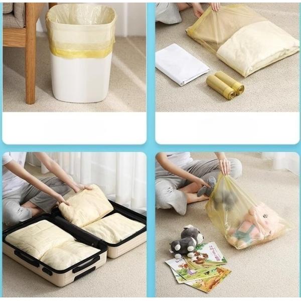 Convenient Kitchen Rubbish Package on Roll with Shipping Cost-Friendly Plastic Bag