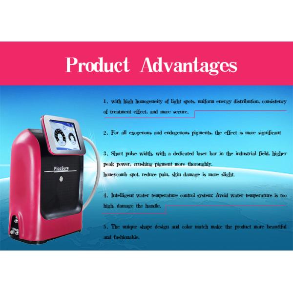Picosure / Nd Yag Laser Tattoo Removal Machine Portable  Type With Touch Screen