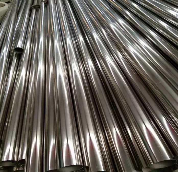 304 tube rond soudé 410S d'Erw 316 décoratifs inoxydables de tuyau d'acier