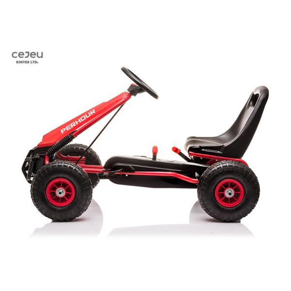 5 - летняя розовая педаль 5KM/H идет Kart 11.7KG с 4 раздувными колесами