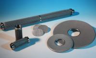 D75um sinterizó el fieltro de la fibra del metal, elemento filtrante de acero inoxidable del grueso de 1m m