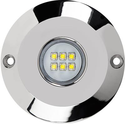 Os diodos emissores de luz do CREE de 316SS 60W 6 submergem luzes do barco do diodo emissor de luz