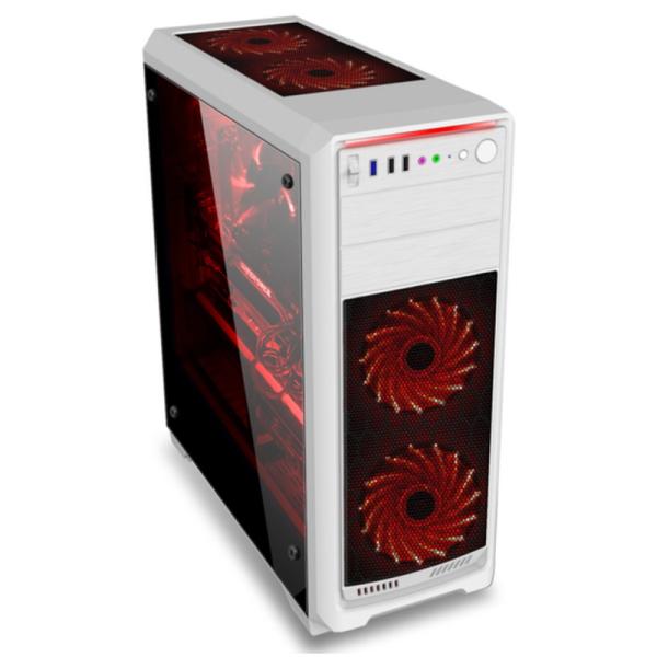Прозрачный случай RGB шкафа компьютера для материнской платы 410 Atx
