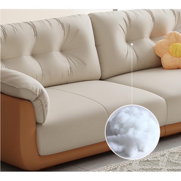 Nordico Feel of bread cloud shaped 1+2+3S Pomelohome Living Room Furniture Set Modern Couch tech cloth sofa sets