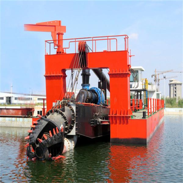 Water Flow 3000m3/H 38m Length Diesel Engine Equipment Dredger with ISO