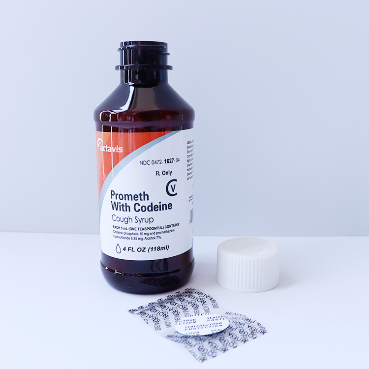 115 ml Empty Cough Syrup Actavis Plastic Bottle