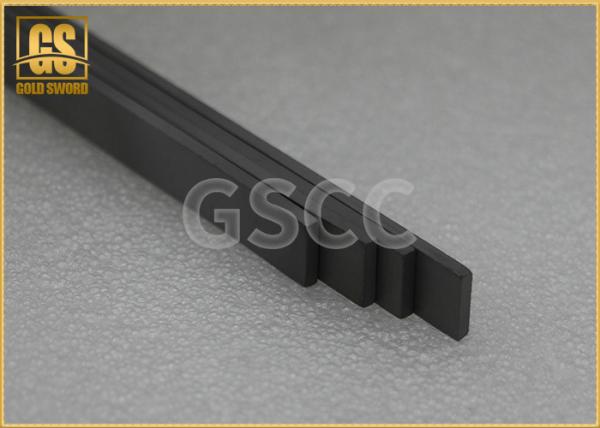 Barra quadrada resistente química de carboneto de tungstênio, placas de madeira do carboneto de tungstênio do corte