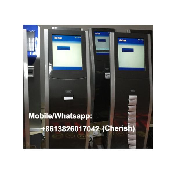 CE Indoor English Arabic Touch Screen Ticket Machine IR Touch Panel