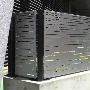 Arquitetura Ventilação Louver externo corte a laser exterior sistema de revestimento decorativo Metal Alumínio ventilação de ar condicionado