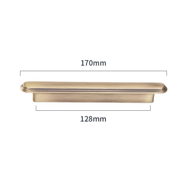 hole 32mm Modern Brass Cabinet Handles Interior Pull Set And Drawer Furniture
