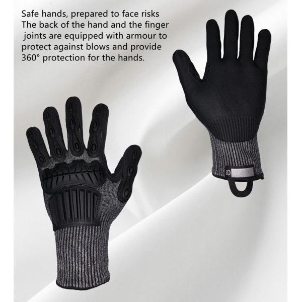 Level 4 Tactical Military Gloves HPPE Anti Tear Full Finger Tactical Gloves