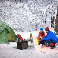 Central elétrica de poderes de emergência de acampamento do banco 2000W da bateria da C.A. 230V