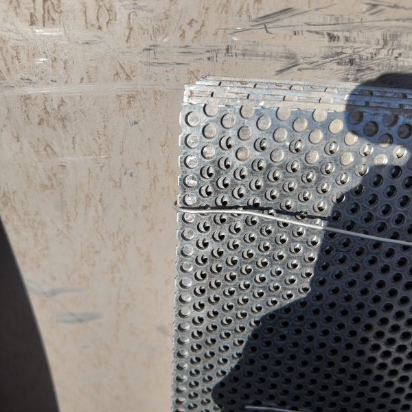 Decorative Column Cladding	Perforated Aluminum Sheet With 0.8mm Thick