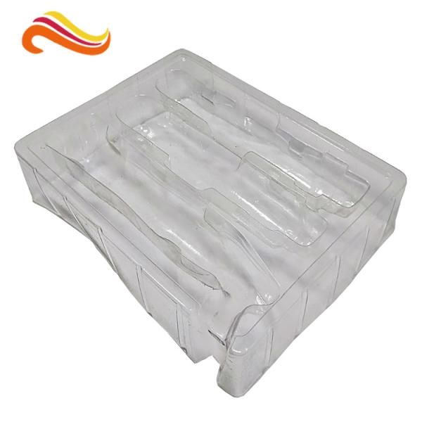 CMYK customized paper box with golden foil magnet electronics packaging box with plastic tray