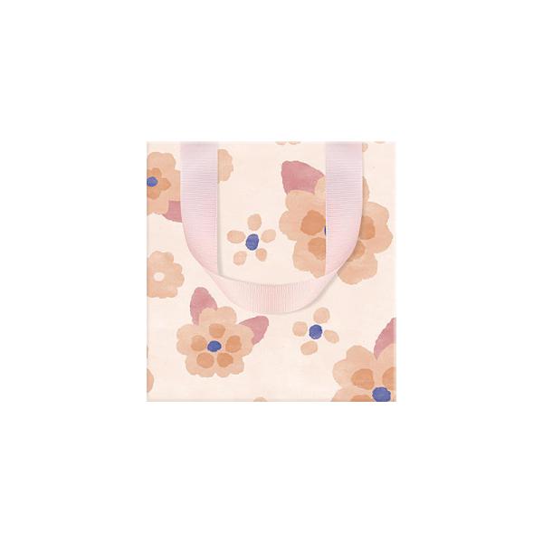 High End Oli Printing Flowers Style Cosmetic Clothing Shopping Paper Gift Packaging Bag with Logos