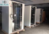 Douche d'air de Cleanroom de contrôleur de microprocesseur avec la porte en verre d'une seule pièce