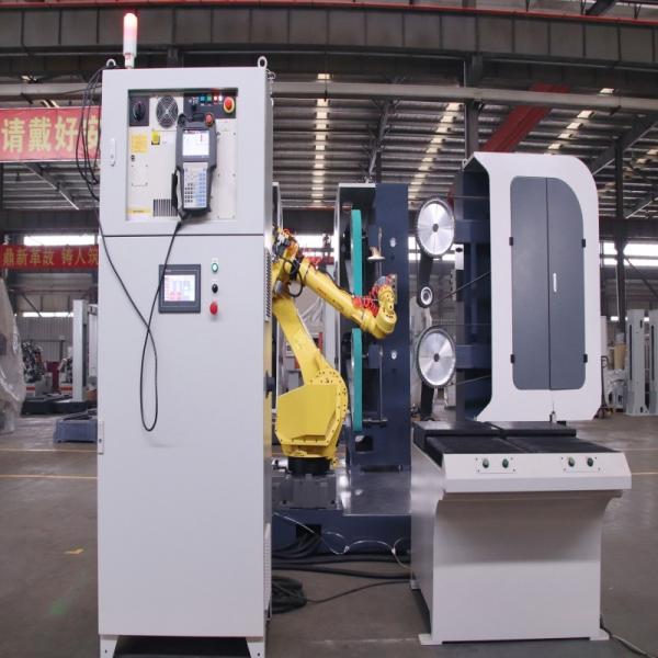 Automatic Industrial Multi Wheel Belt Polisher System for Door Handles Furniture Auto Parts with Labor Saving
