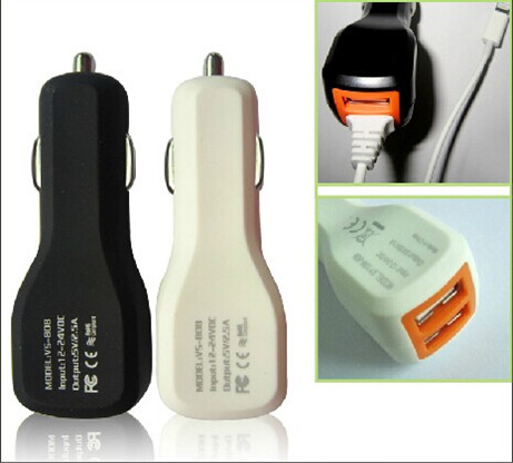 GRENADE DUAL USB CAR CHARGER/mini charger/car accessories/in-car charger