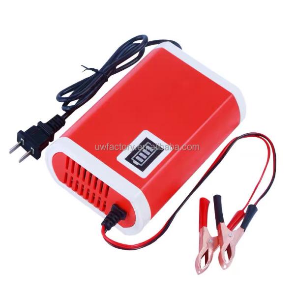 Electric Vehicle Battery Charger Motorcycle Battery Charger 12V 12A 24V 6A Fast Battery Charger For Car