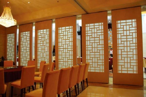 Interior Sliding Door Acoustic Dining Room Dividers 500 / 1200mm Width