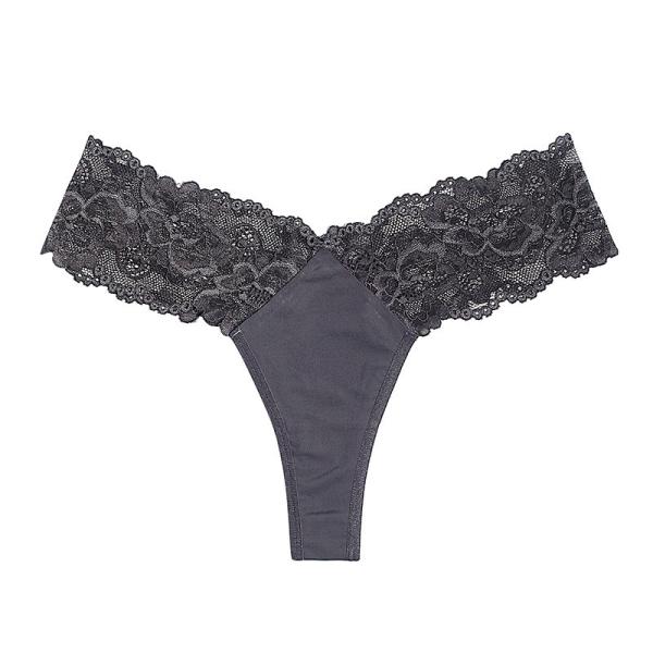 Senhoras da elevação das meninas do rosa da tanga do roupa interior da cuecas do moderno do laço do estiramento as baixas formam a cuecas sexy