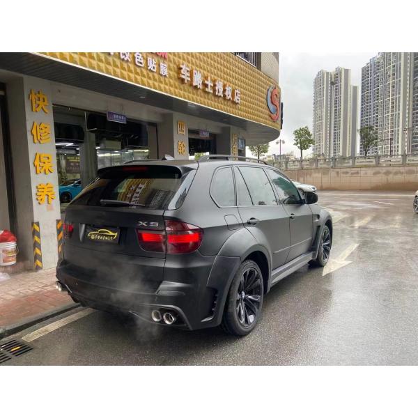 For BMW E70 E71 X5 Body Kit  FPR Material  X5 E70 E71 Upgrade PD Style Front and Rear Bumpers Wide Bodyki