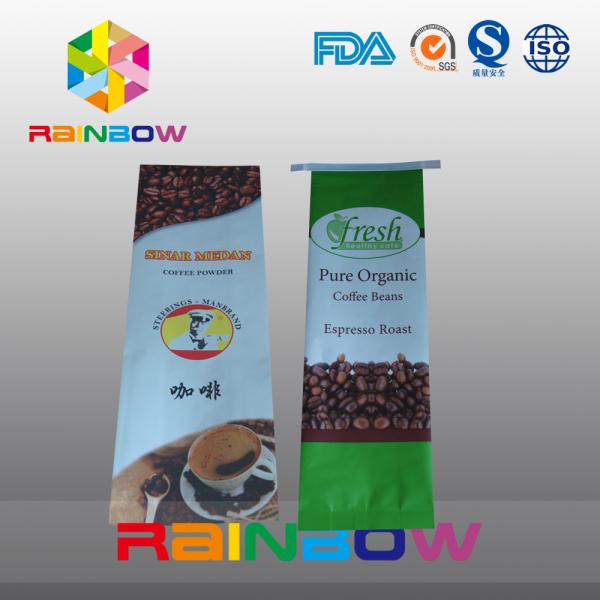 Уплотнение упаковывая, мешок квада Gusset алюминиевой фольги бортовое Pacakging кофе/чая