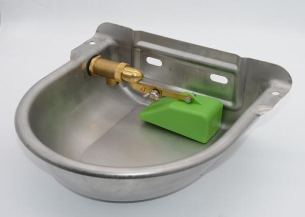 Adjustable Sheep Water Drinkers Stainless Steel With Float Valve
