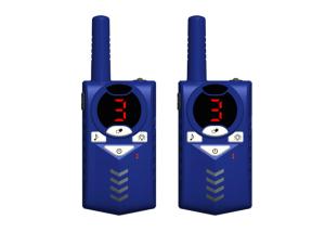Walkietalkie de USB de 99 subcanais construído na lanterna elétrica para a emerg